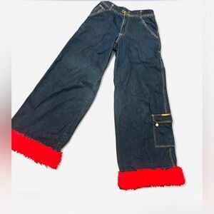 Breakdown Y2K extreme wide leg vintage denim jeans